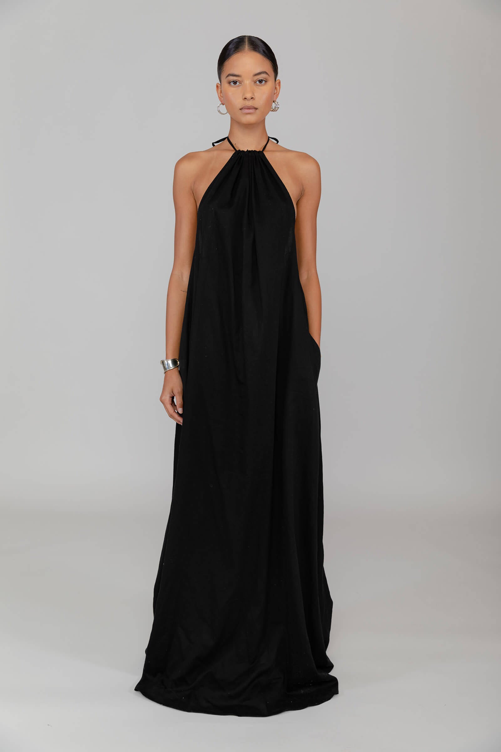 Yoko Halter Maxi Dress