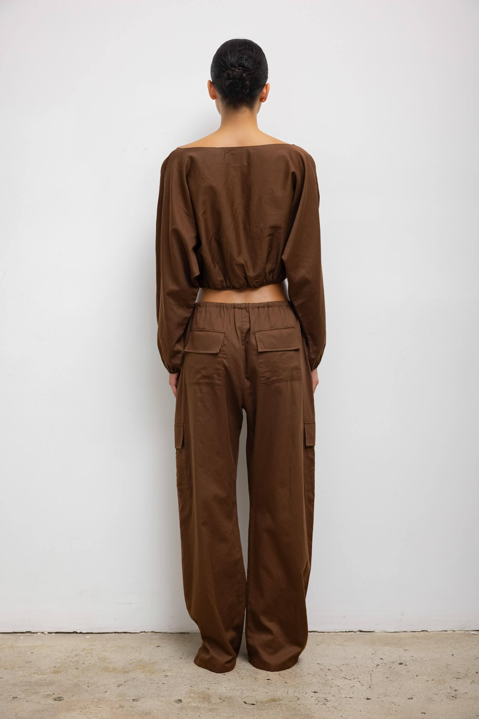 Yoko Long Sleeve Blouson Top