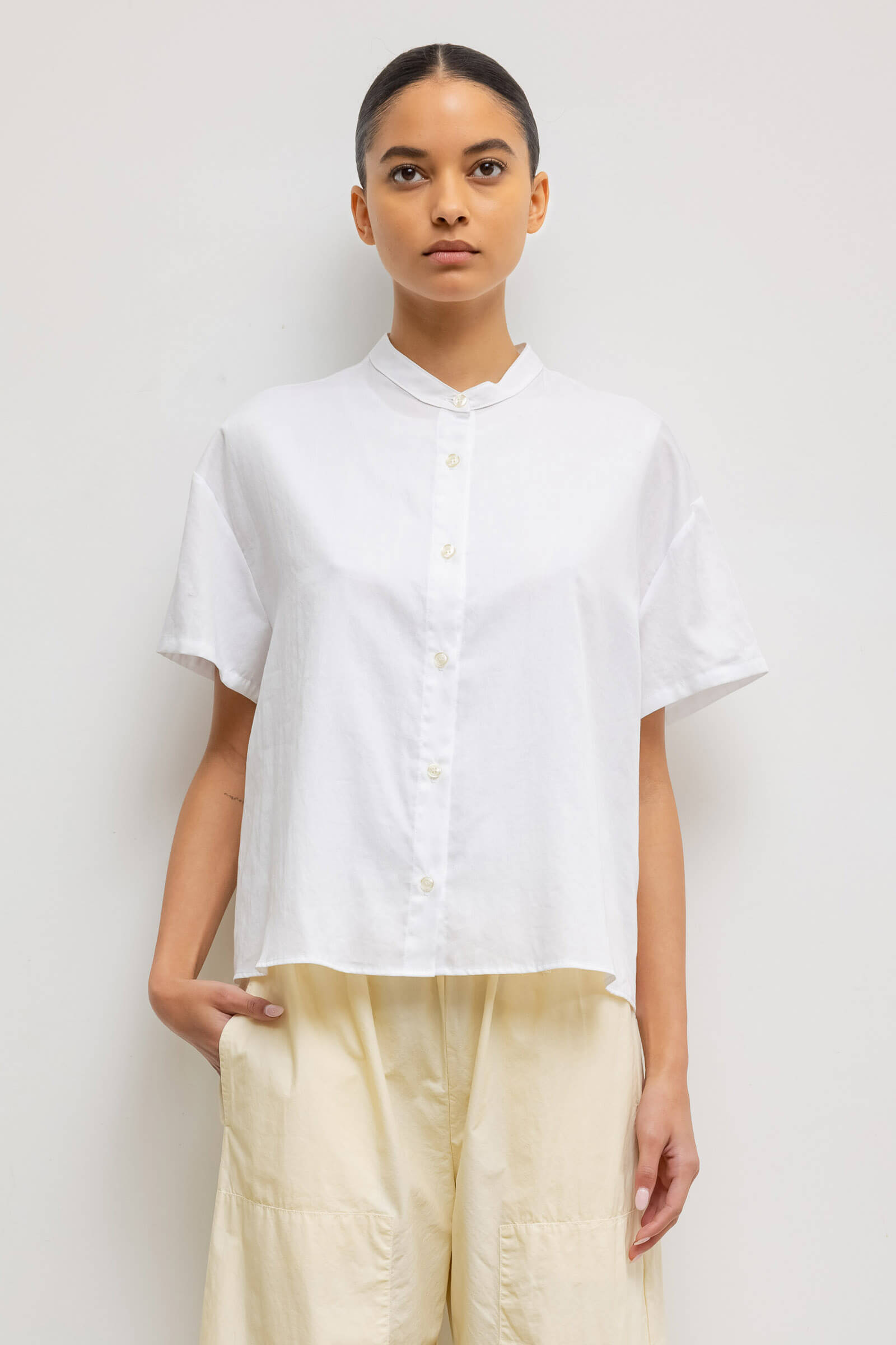 Yoko Short Sleeve Button Down