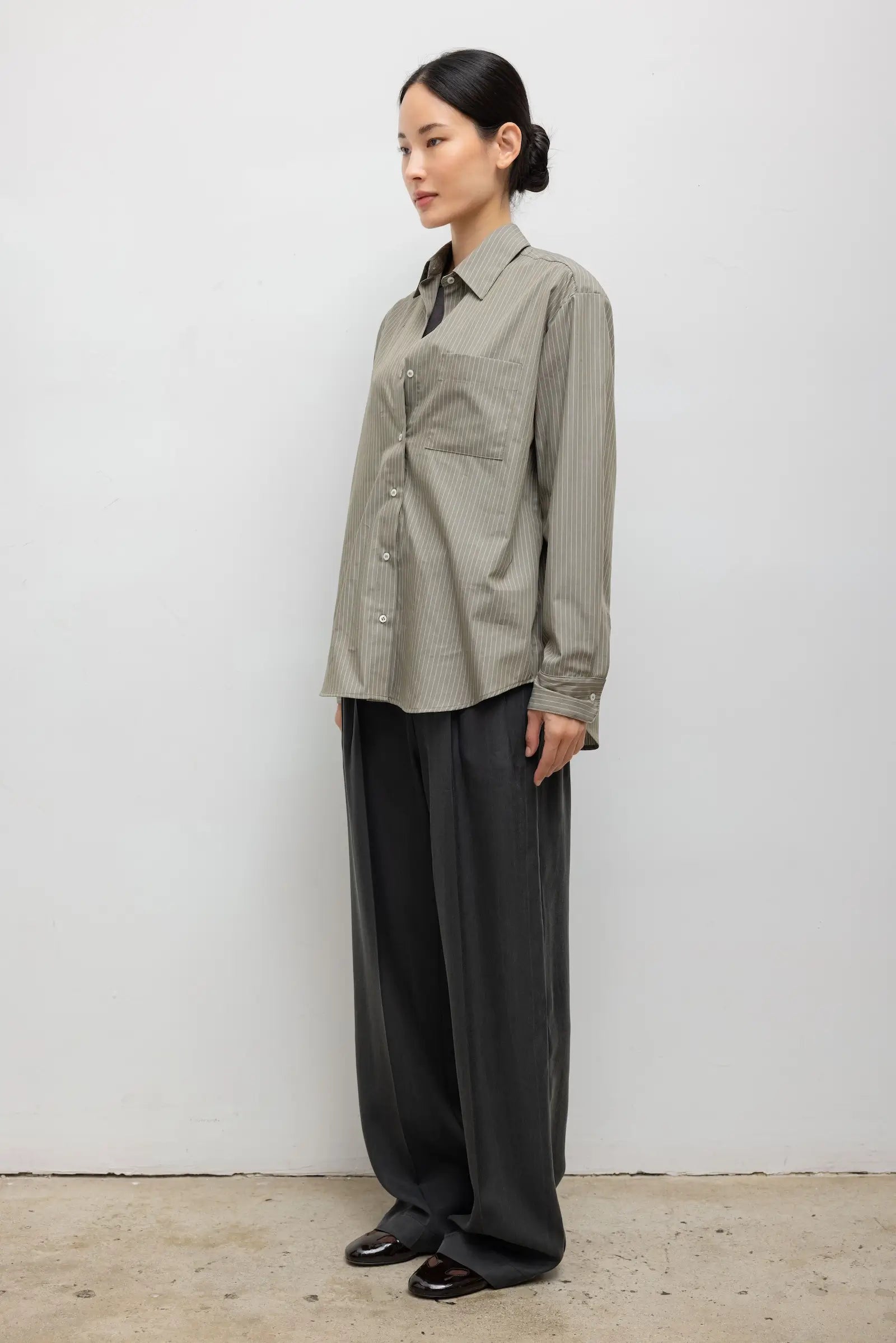 Pre-Order: Yoshi Stripe Classic Button Down