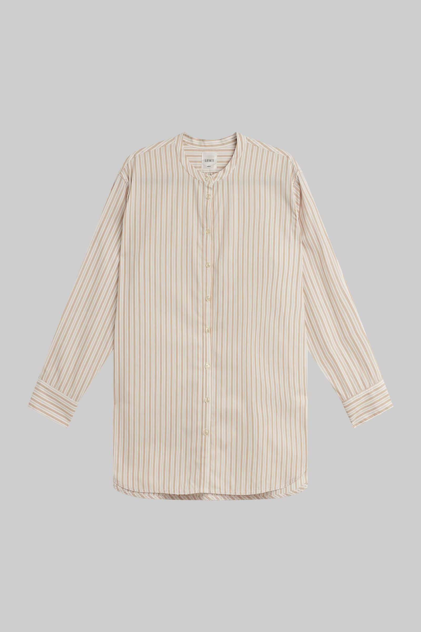 Yoshi Collarless Button Down-2