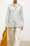 Yoshi Stripe Classic Oversized Button Down