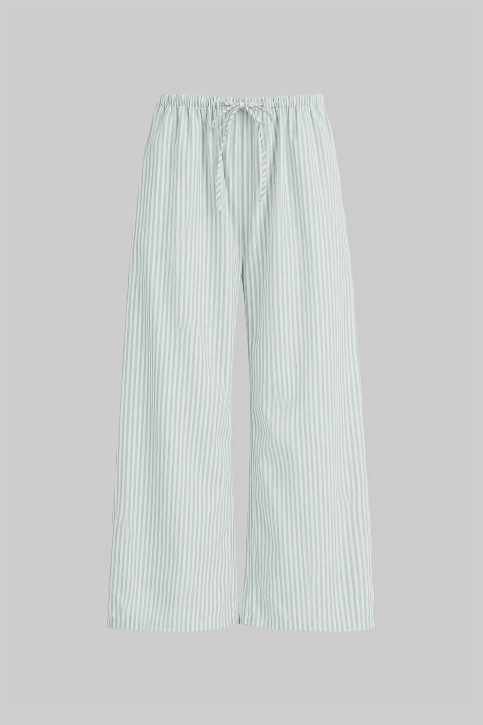 Yoshi Stripe Crop Drawstring Pant