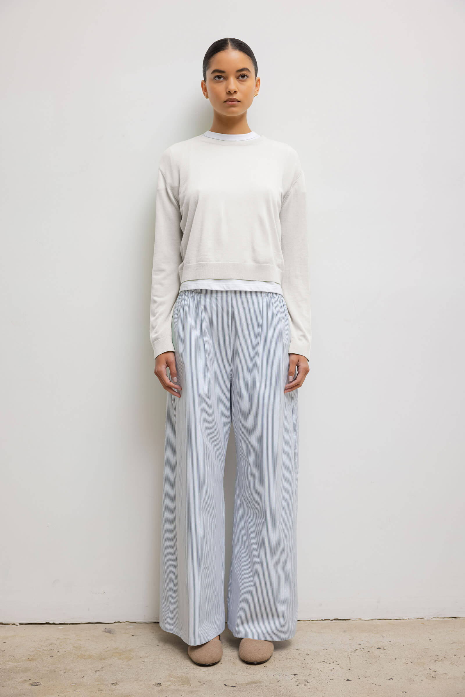 Yoshi Wide Leg Boxer Pant