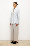 Yoshi Stripe Classic Oversized Button Down