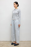 Yoshi Stripe Crop Drawstring Pant