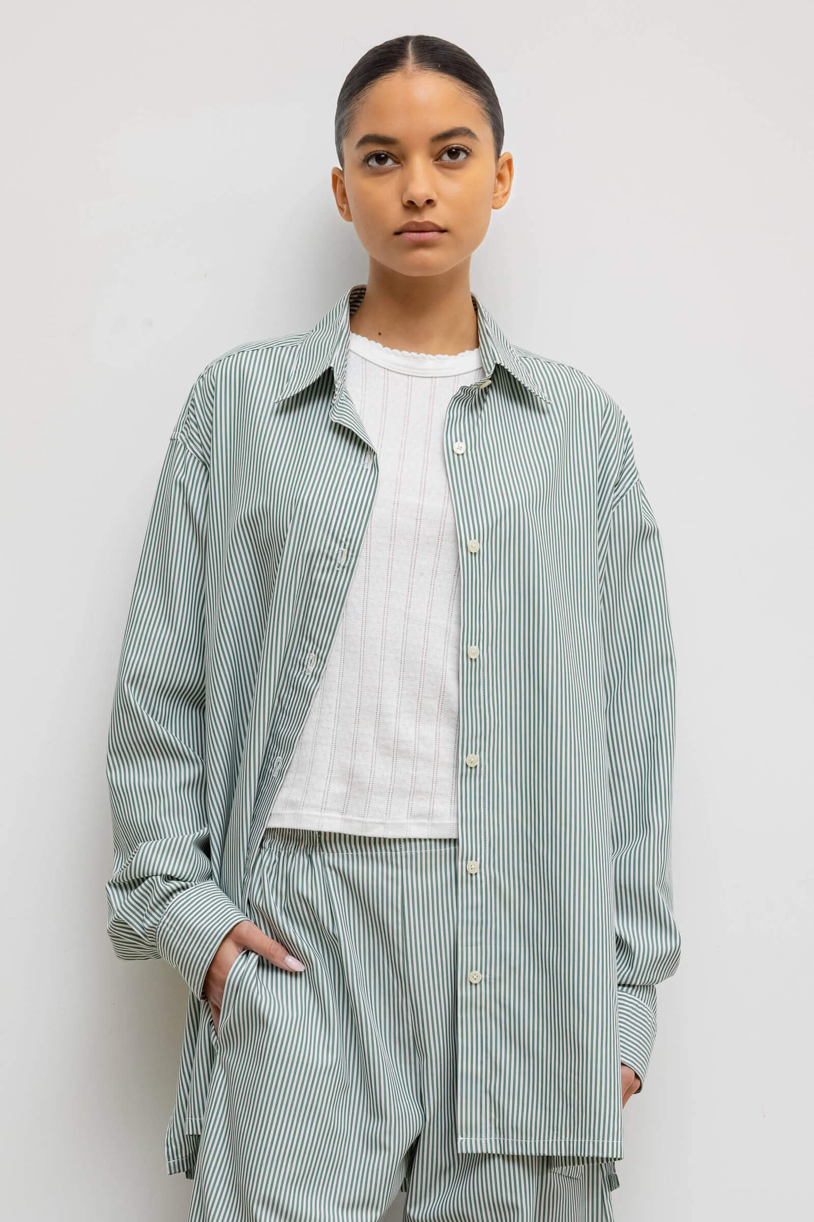 Yoshi Oversized Button Down