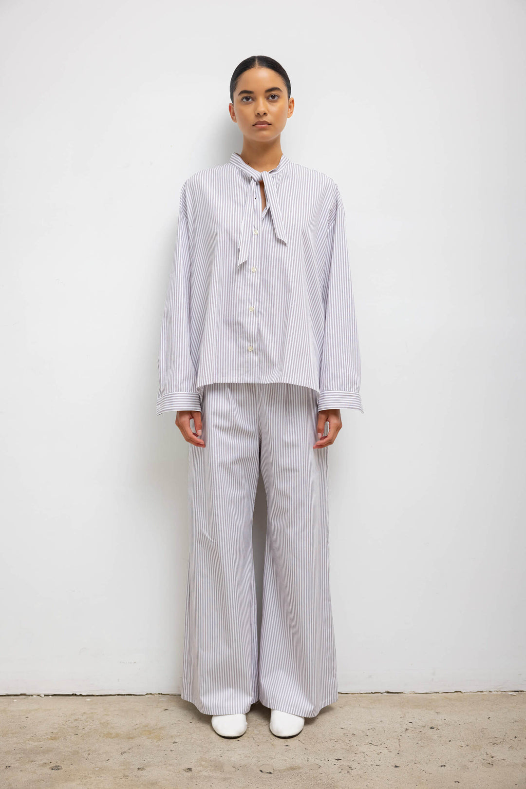 【THE MOZZ】Hippo Brushed Semi Banding Pants THE MOZZ】Hippo Brushed Semi Banding Pants
