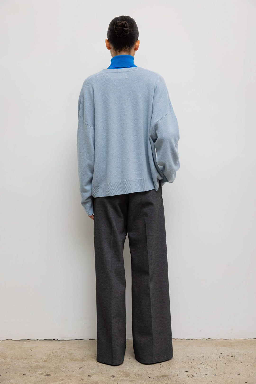 【WOOHWA】ZOE KNIT LONG SK Zoe Chevron Knit Sweater – Sixteen