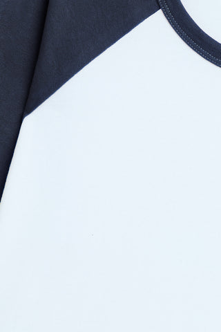 Close up of Margo in White and Midnight