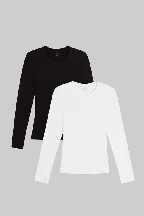 The Nando Slim Fit Long Sleeve 2 Pack