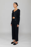 Pointelle Burnout Pant