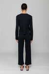Pointelle Burnout Pant